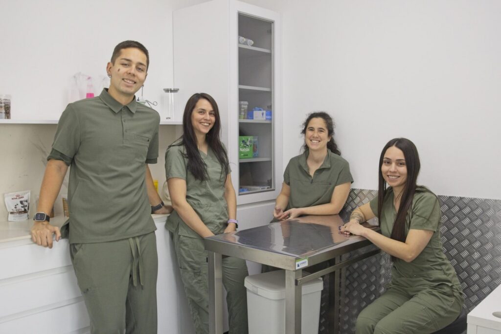 Equipo de Lily's Vet en Consulta.